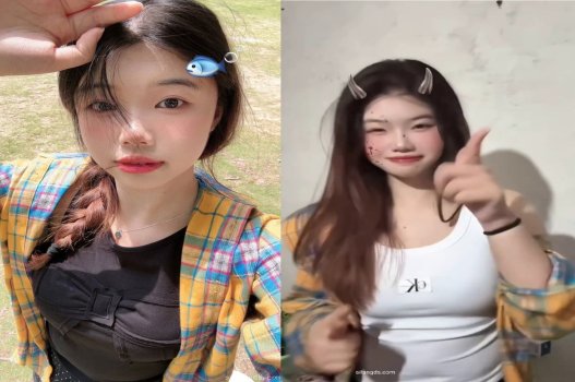 Cô gái TikTok quyến rũ trải nghiệm sự kỳ diệu của tình yêu say đắm