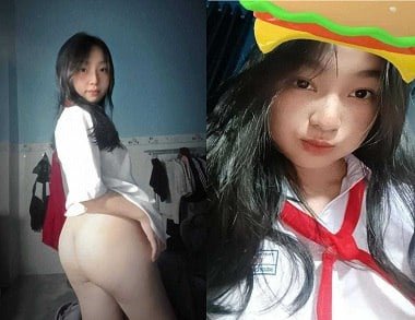 Học sinh trẻ gái lén 