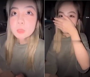 Em tóc vàng bú cu như đang nếm kem